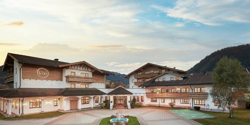 The Lisi Family Hotel in Reith near Kitzbühel, exterior view