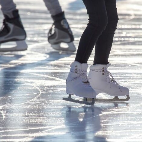 Ice Skating in Kitzbühel