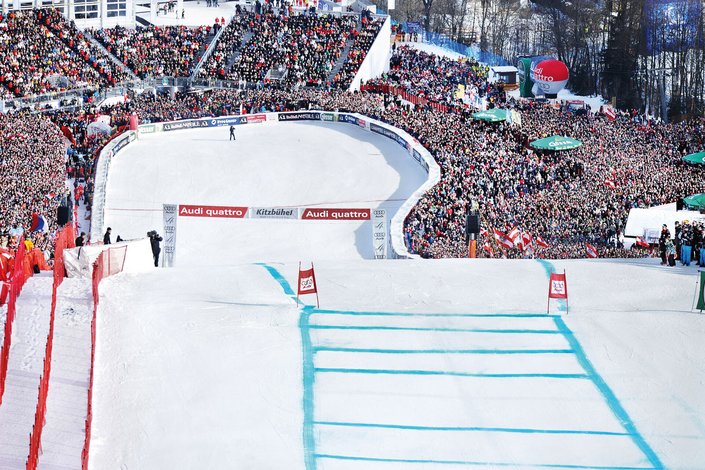 Slope of the Hahnenkamm race