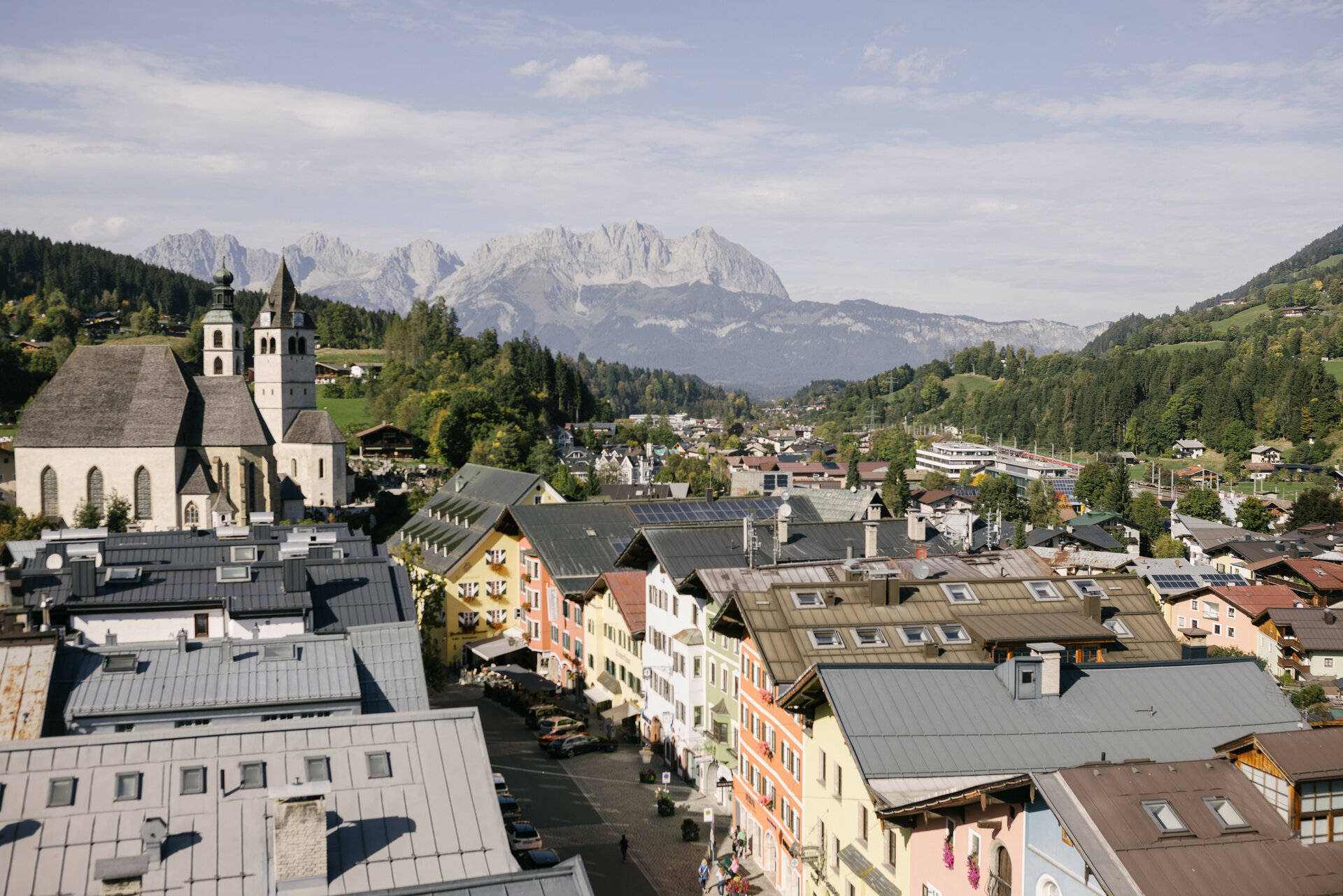 Downtown Kitzbühel - Vacation in the "Gamsstadt"