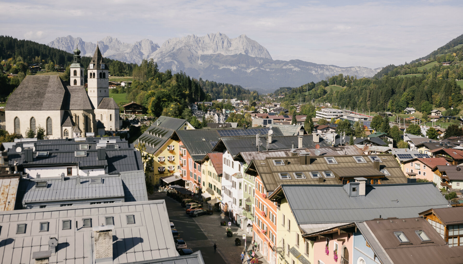Innenstadt Kitzbühel - Urlaub in der Gamsstadt