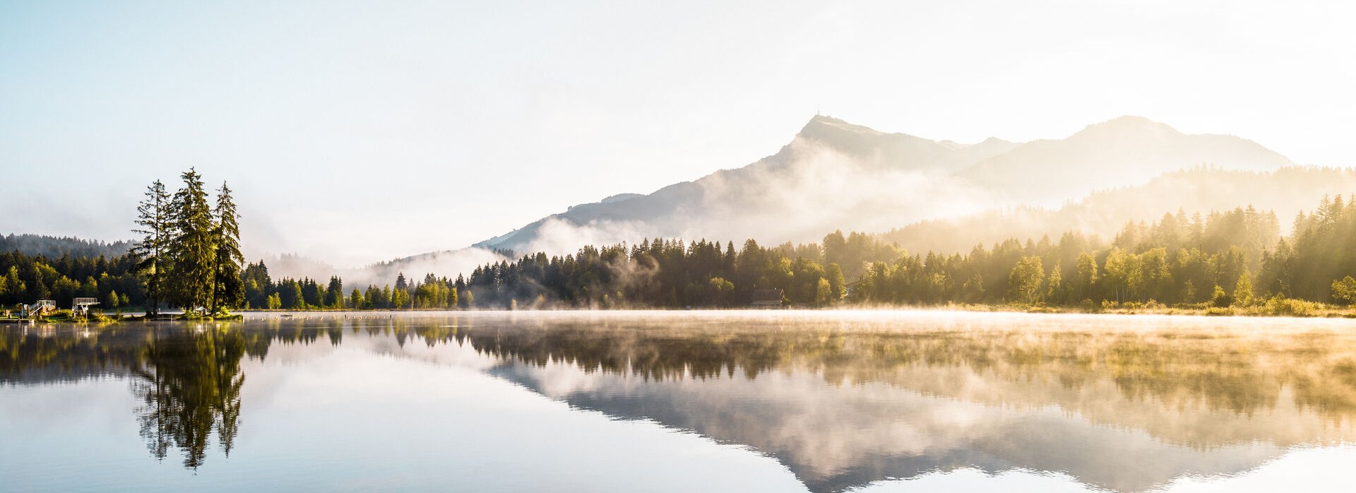 Morgenstimmung am Schwarzsee