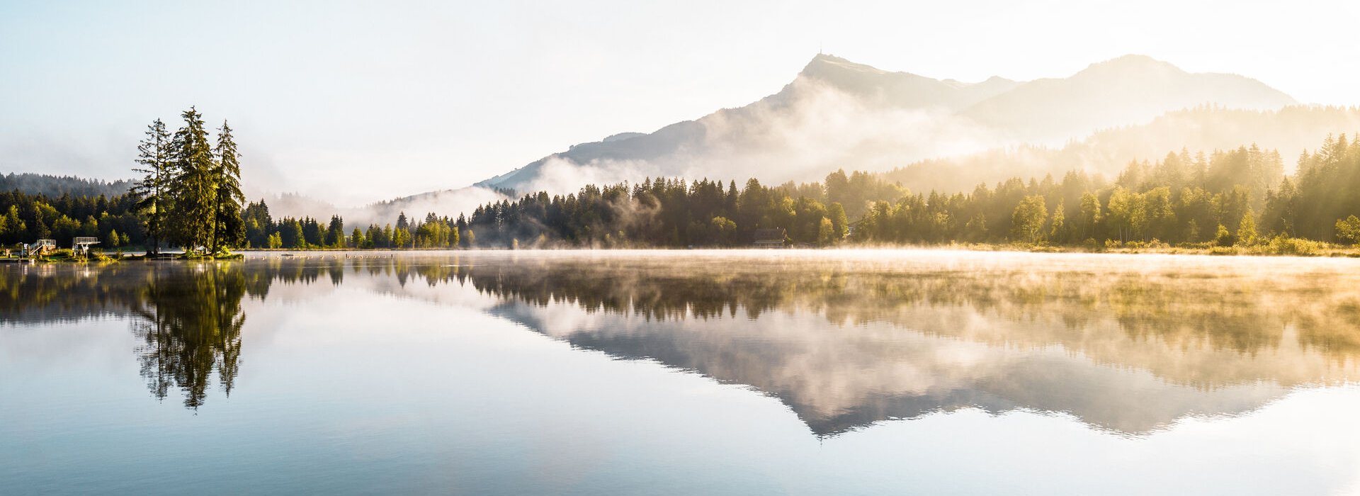 Morgenstimmung am Schwarzsee