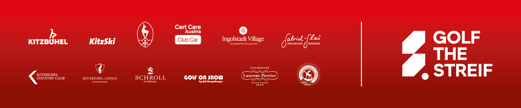 Golf the Streif Logos