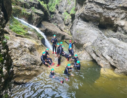 Canyoning Touren