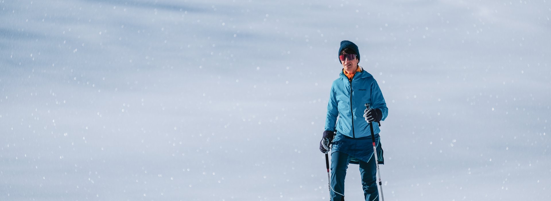 Snowshoe hiking 