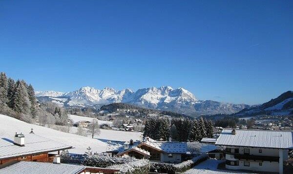 Pension_Feiersinger_Kitzbühel_Ausblick Winter