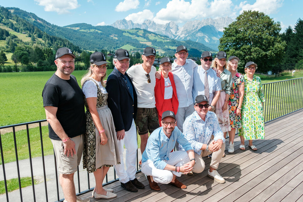 Das neue Präsidium des Stammgäste Clubs Kitzbühel