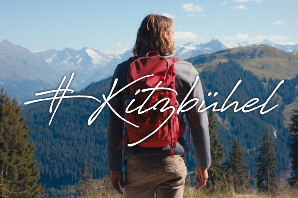 Wanderer mit Rucksack