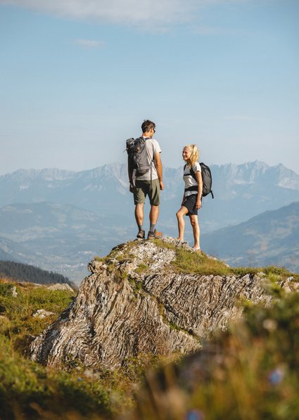 Hiking couple