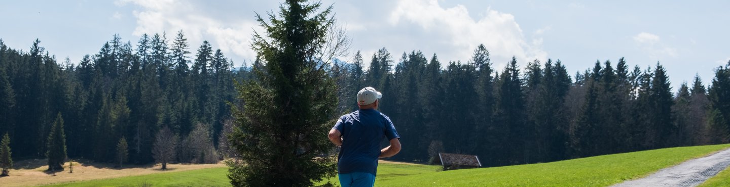 The running route of Axel