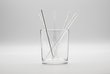 Glass drinking straws