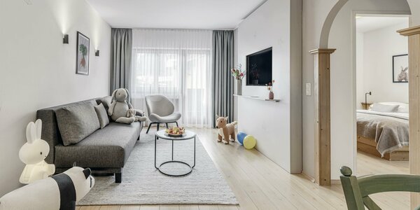 Junior Suite Wohnbereich Lisi Family Hotel
