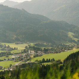 The village of Jochberg near Kitzbühel in summer
