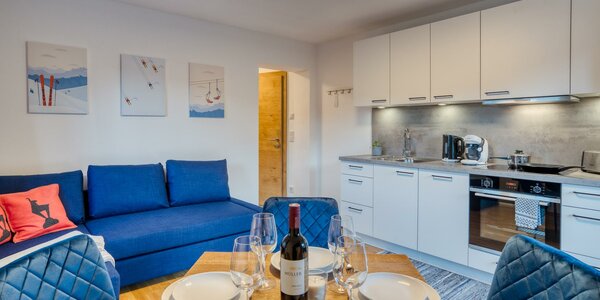 Apartment Wilder Kaiser Essbereich