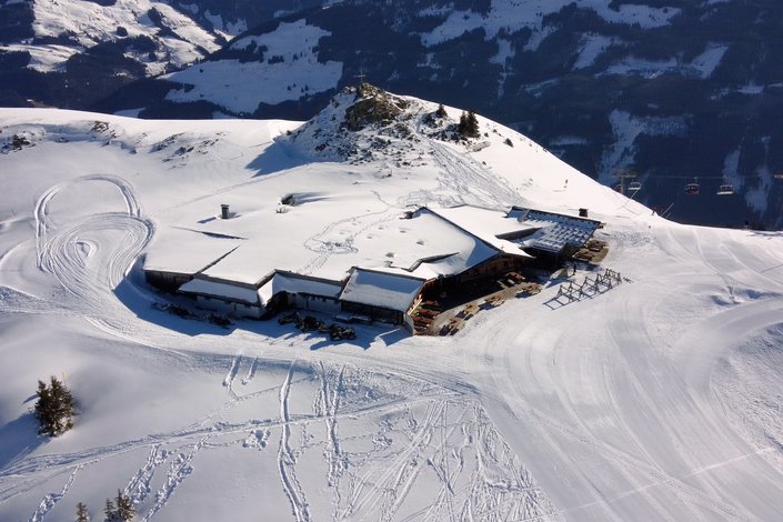 Bärenbadalm im Winter