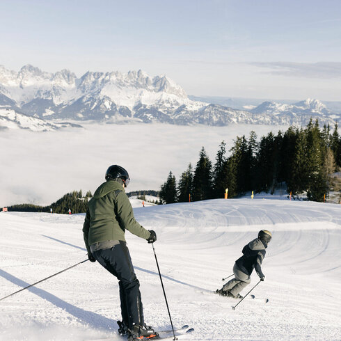 Skiing in Kitzbühel