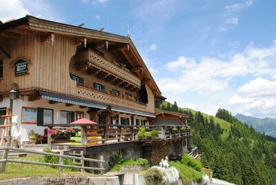 Melkalm, Berggasthof