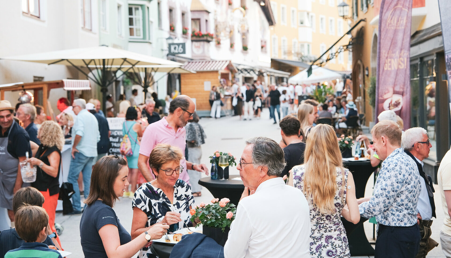 Besucher des KITZ Kulinarik Wochenende