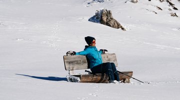 Woman enjoying the view