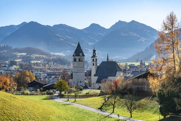 Kitzbühel Ortsansicht