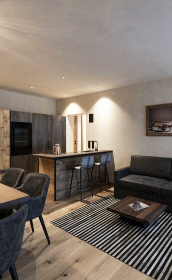 Apartment S Wohnbereich (C) Hannes Niederkofler