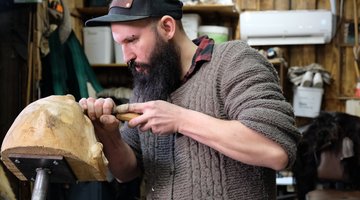 Christoph bei der Arbeit