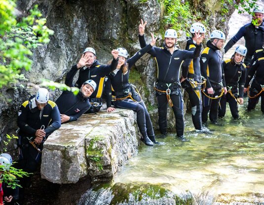 Canyoning Touren