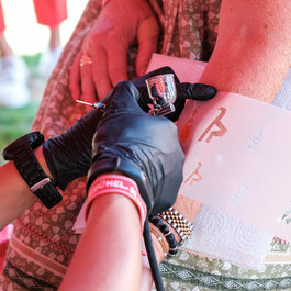 Airbrush Tattoo Station 