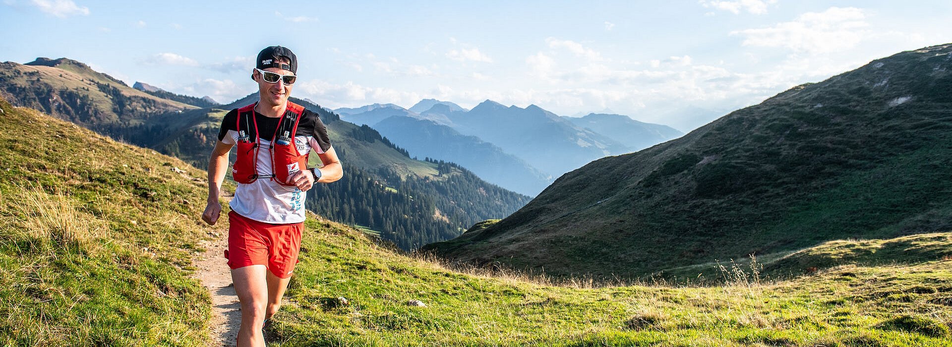 Trailrunner auf Almpfad