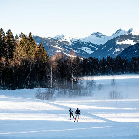 Cross-country skiing in Kitzbühel