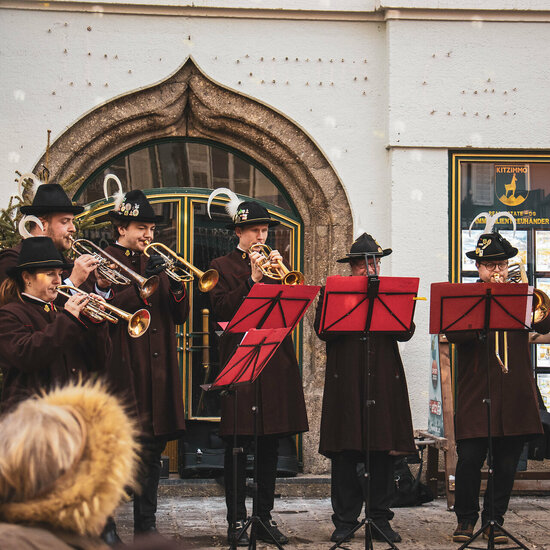 The Kitzbühel City Band at their New Year's performance