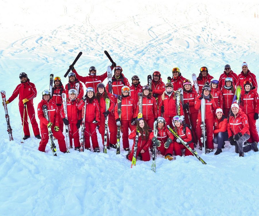 Gruppenbild Skilehrer