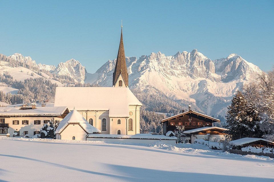 Reither Kirche im Winter