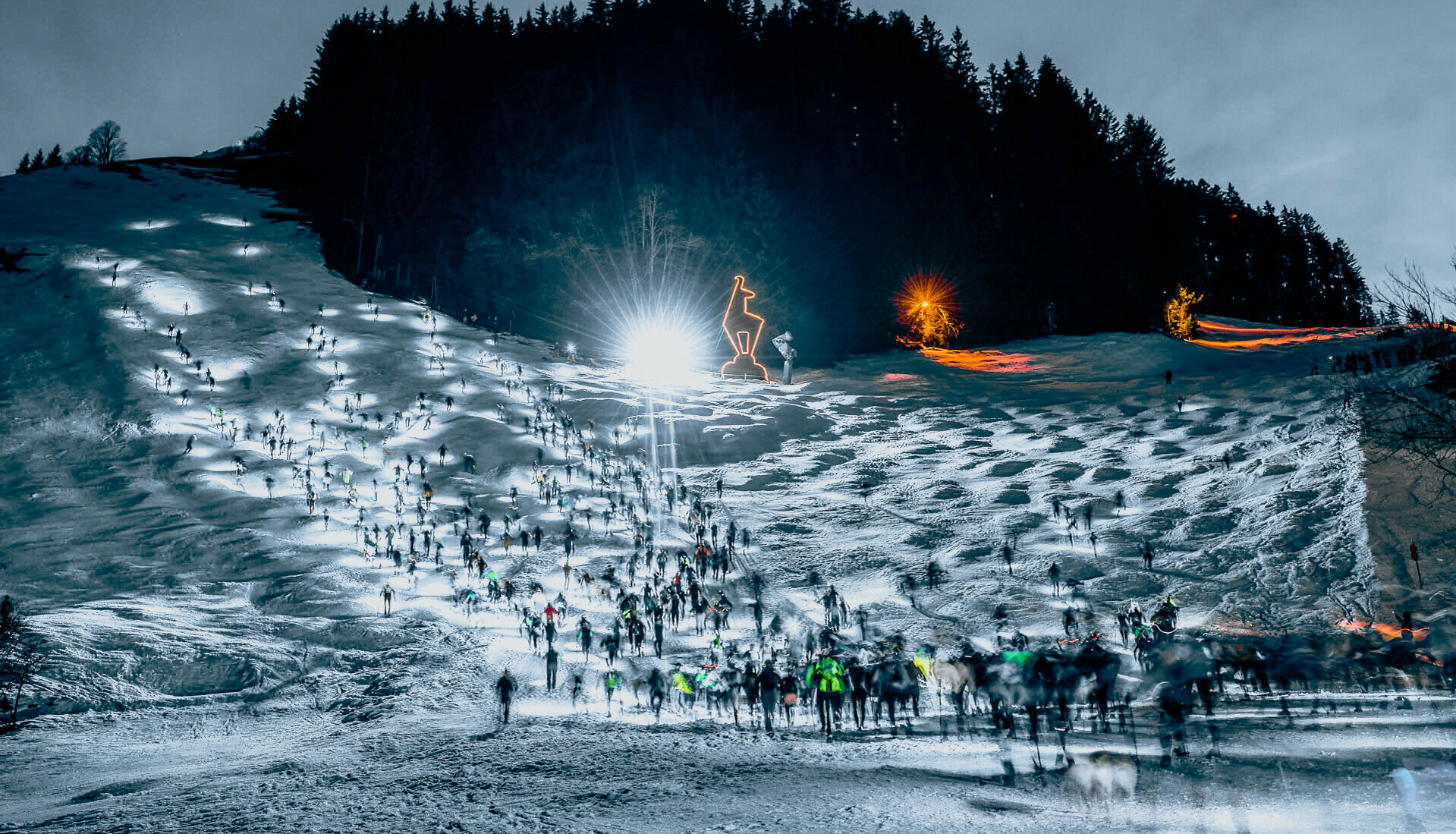 Vertical Up in Kitzbühel - das Rennen