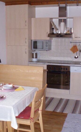 Küchenzeile- Apartment mit 2 Schlafzimmer