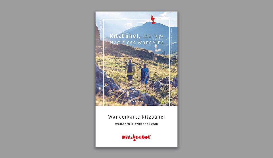 Sommer Wanderkarte Kitzbühel