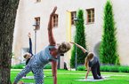 Yoga im Park 