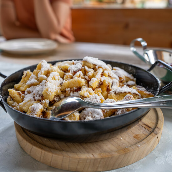 Branderhofstube-4 Ein leckerer Kaiserschmarrn in der Branderhofstube in Kitzbühel