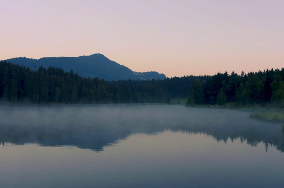 stimmiges Herbst Bild am See