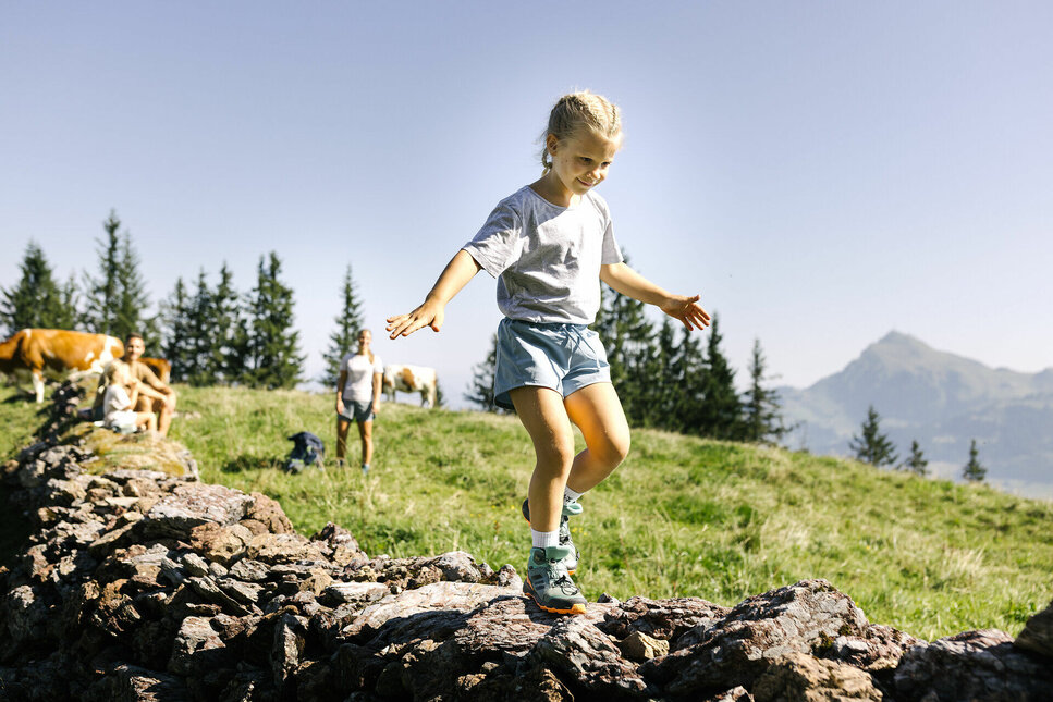 Family Hiking in Kitzbühel