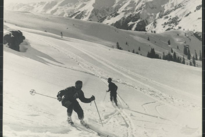Kitzbüheler Horn Schwarz Weiß