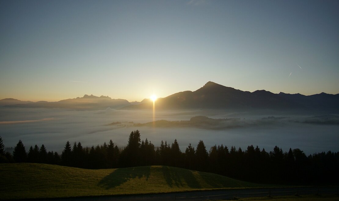 Bergausblick ostwärts