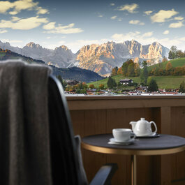 Lisi Family Hotel in Reith near Kitzbühel, with a view of the Kaiser