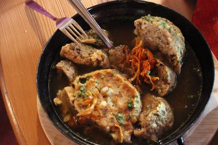 Gericht der Bruggeralm