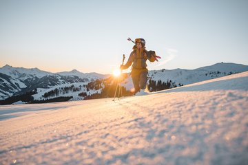 Skitouren mit Sonne