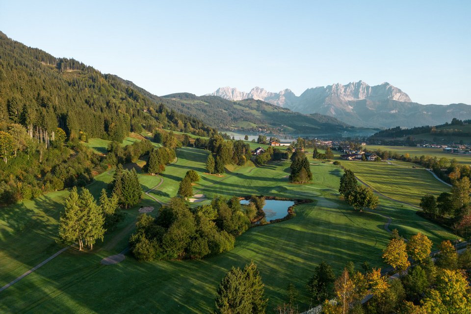 Landschaft Golfplatz Kitzbühel-Schwarzsee-Reith