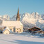 Ortsansicht Reith Winter (c) Kitzbühel Tourismus - Michael Werlberger Reith near Kitzbühel in winter