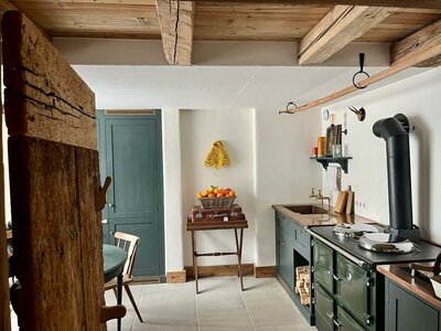 Green Chalet from Centuries ago