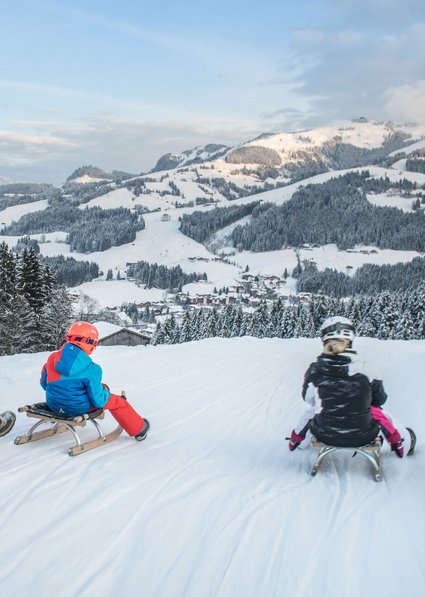 Rodeln in Kitzbühel